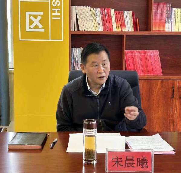 宋晨曦深入包联乡镇调研督导工作